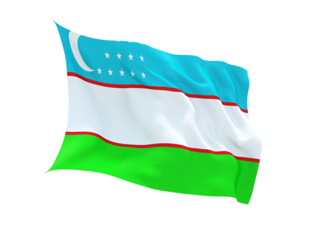 флаг республики узбекистан